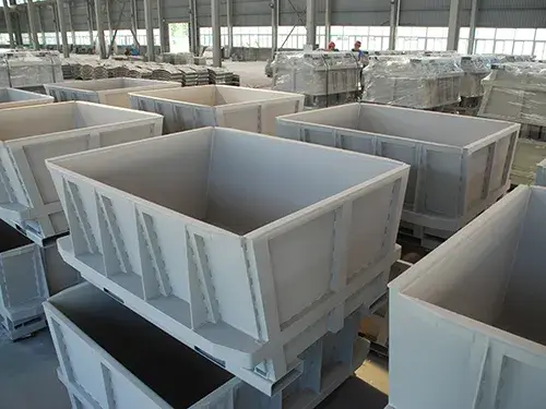 Cajas de recolección de escoria