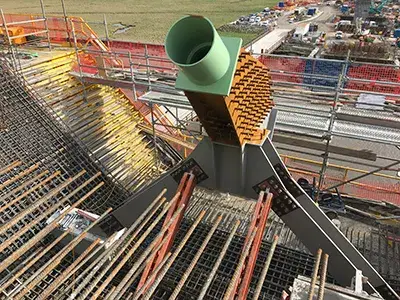 Proyecto de puente atirantado, Mauricio