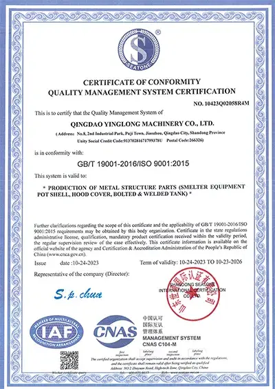 Certificación ISO 9001:2015