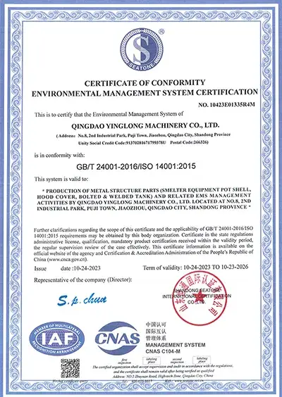 Certificación ISO 14001:2015