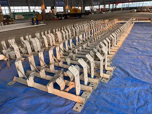 Bastidor de soporte para cinta transportadora