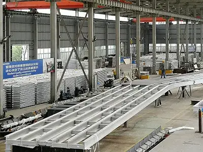 Fabricación personalizada de estructuras de aluminio
