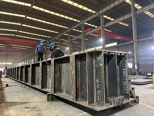 Viga cajón para puente