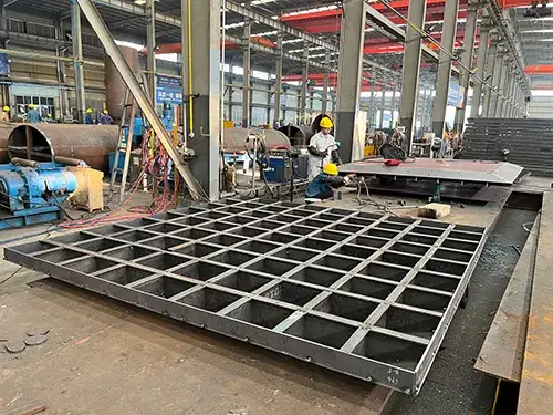 Fabricación e inspección de defensas marítimas