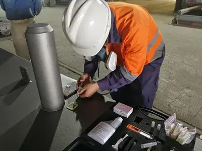Medidor de contaminación salina