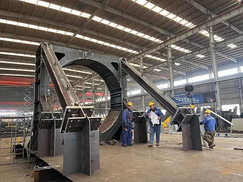 Montaje de prueba de marco de empuje