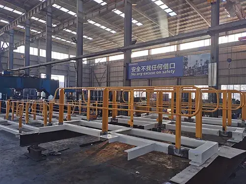 Instalación de defensas de caucho y barandas