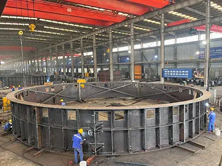Preensamblaje de componentes fabricados