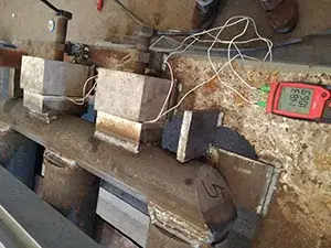 Control de temperatura entre pasadas