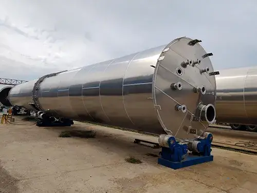 Recipiente de aleación de aluminio