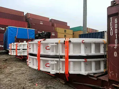 Embarque en contenedor de plataforma de 40 pies