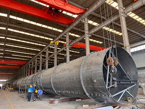 Preensamblaje de chimenea de gases de combustión