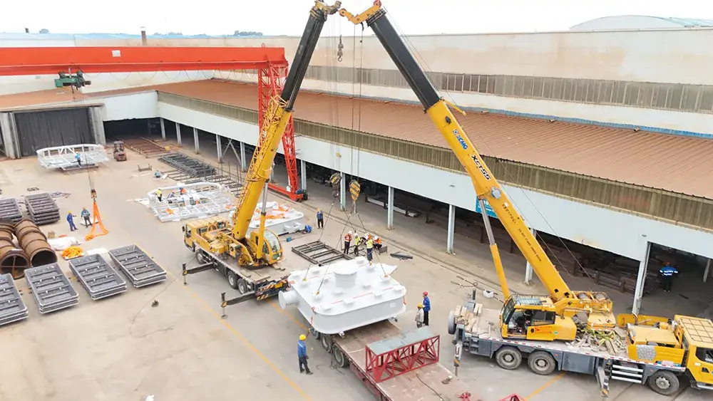 Destinada al preensamblaje de estructuras